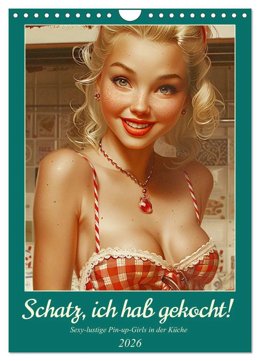 Cover: 9783516262964 | Schatz, ich hab gekocht! Sexy-lustige Pin-up-Girls in der Küche...