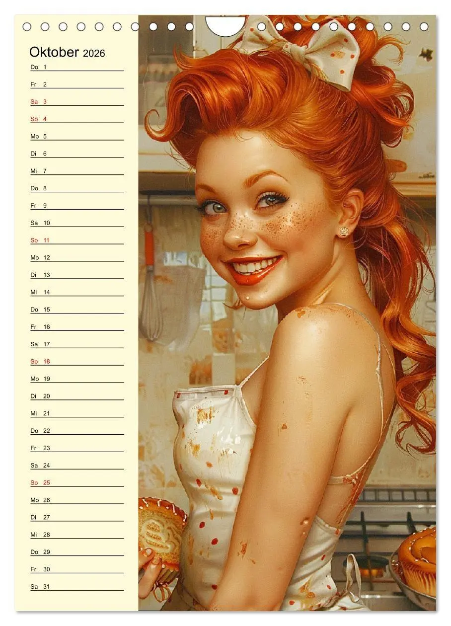Bild: 9783516262964 | Schatz, ich hab gekocht! Sexy-lustige Pin-up-Girls in der Küche...