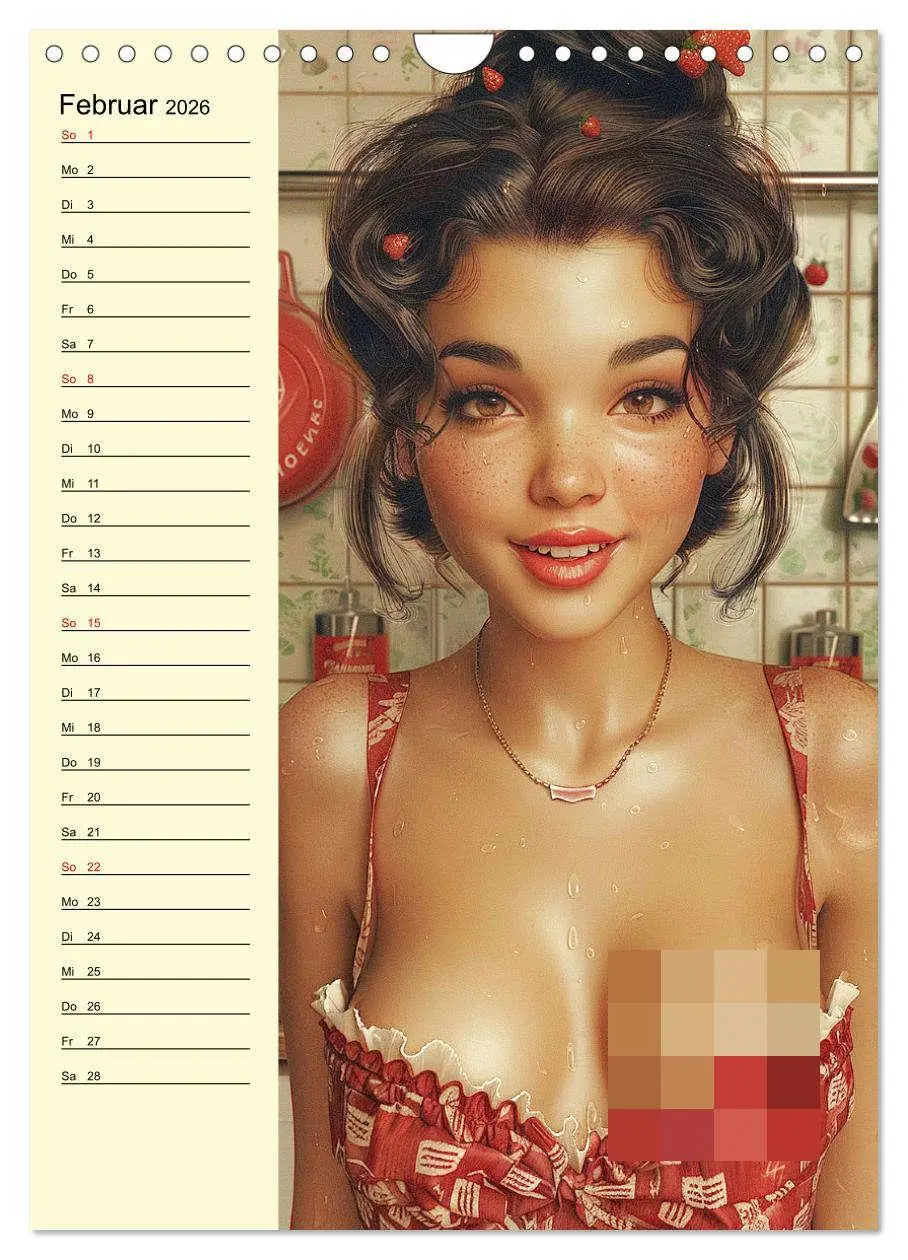 Bild: 9783516262964 | Schatz, ich hab gekocht! Sexy-lustige Pin-up-Girls in der Küche...