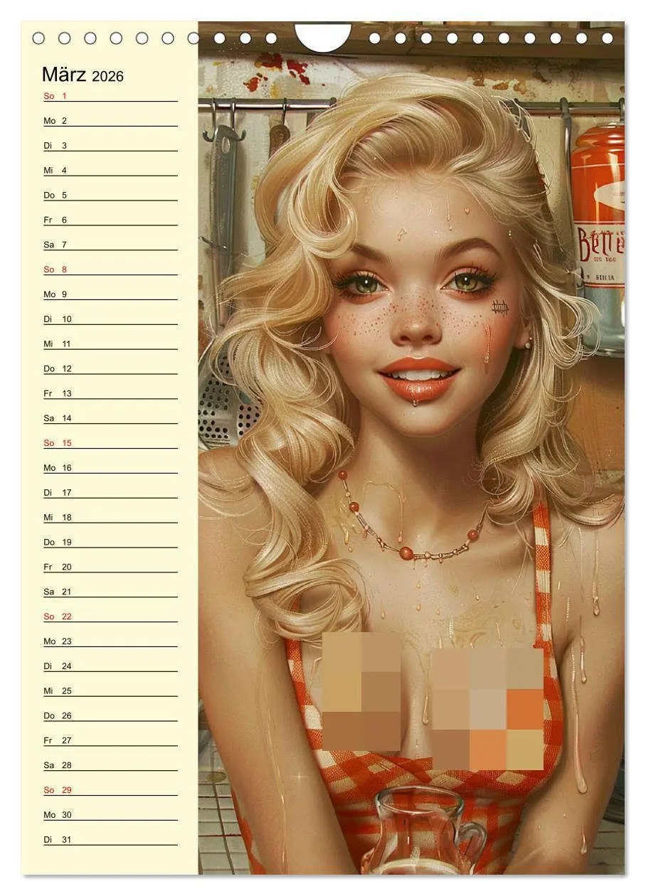 Bild: 9783516262964 | Schatz, ich hab gekocht! Sexy-lustige Pin-up-Girls in der Küche...