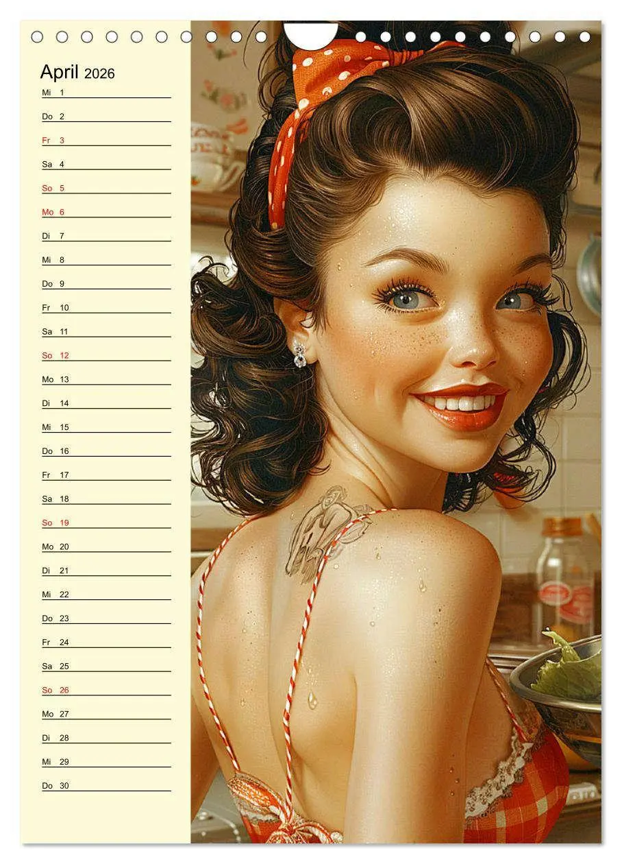 Bild: 9783516262964 | Schatz, ich hab gekocht! Sexy-lustige Pin-up-Girls in der Küche...