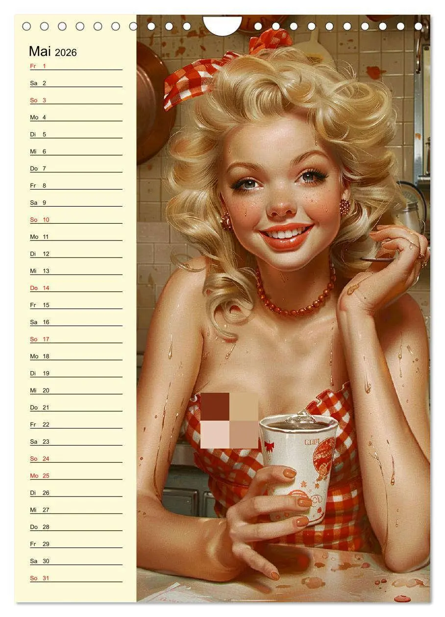 Bild: 9783516262964 | Schatz, ich hab gekocht! Sexy-lustige Pin-up-Girls in der Küche...