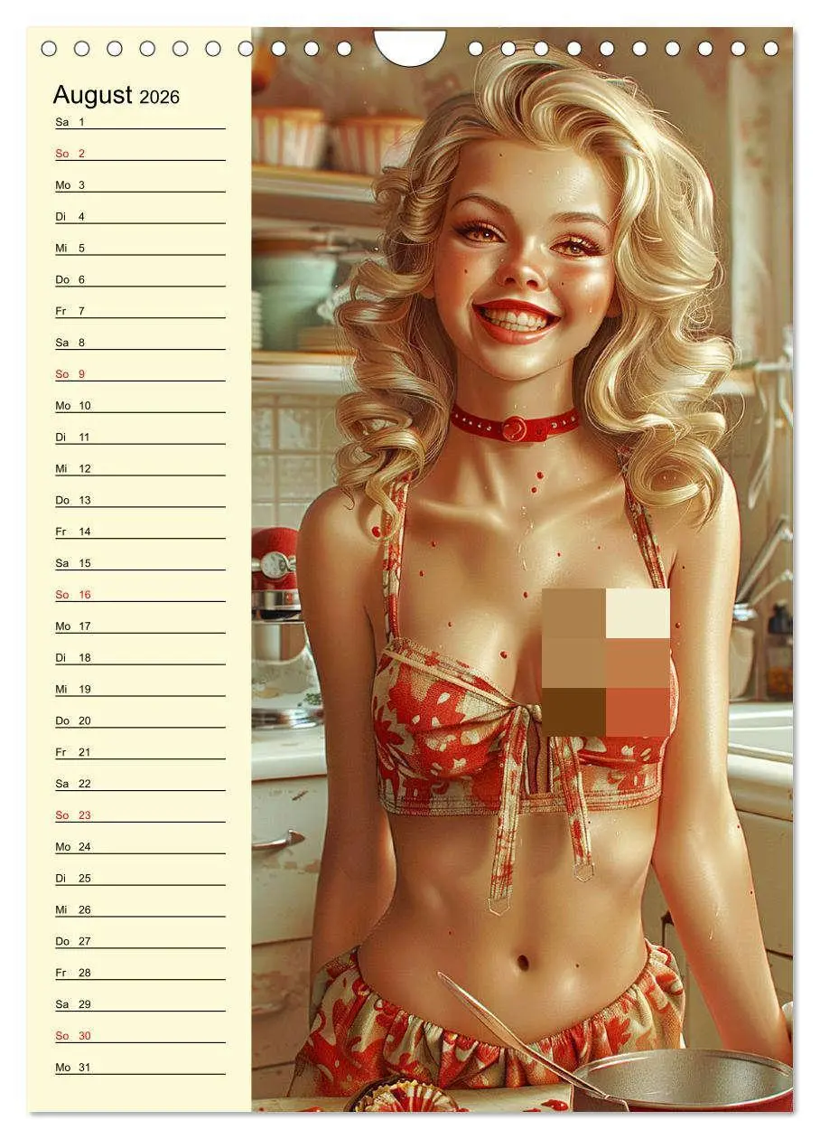 Bild: 9783516262964 | Schatz, ich hab gekocht! Sexy-lustige Pin-up-Girls in der Küche...