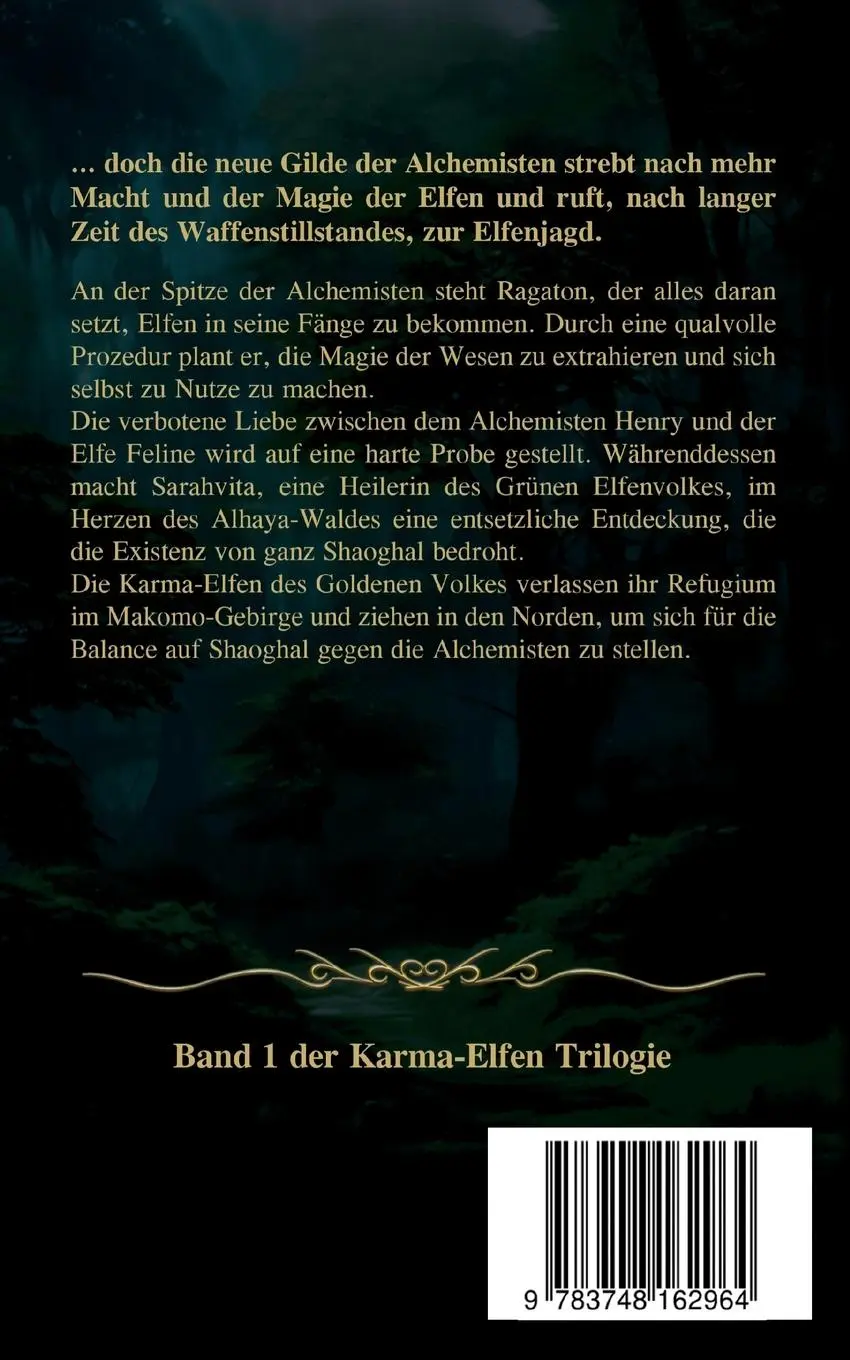 Rückseite: 9783748162964 | Die Karma-Elfen von Shaoghal | Das Flüstern der stummen Riesin | Buch