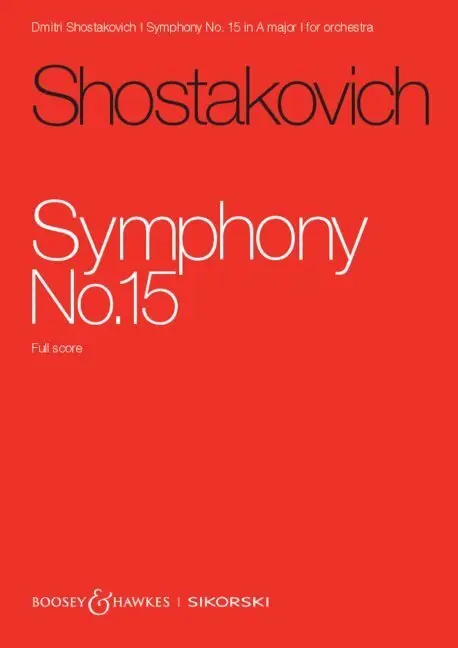 Cover: 9783940982964 | Sinfonie Nr. 15 | op. 141. Orchester. Studienpartitur. | Taschenbuch