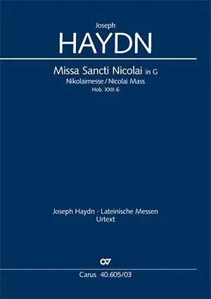 Cover: 9790007072964 | Missa Sancti Nicolai (Klavierauszug) | Nicolai-Messe Hob. XXII:6, 1772