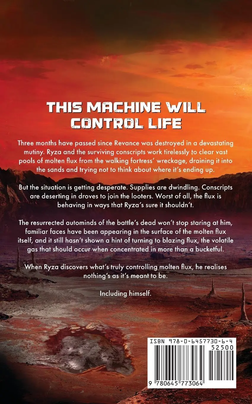 Rückseite: 9780645773064 | Blazing Flux | Book Two of The Flux Catastrophe | Jonathan Weiss