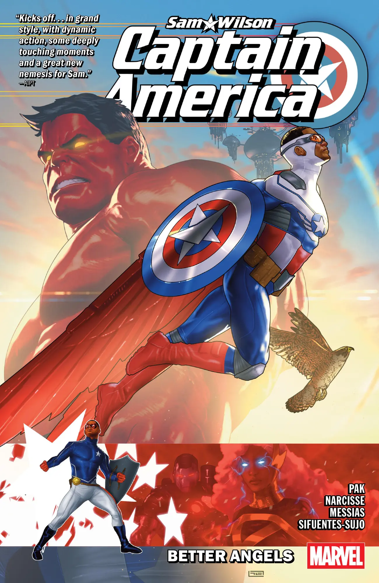 Cover: 9781302963064 | Sam Wilson, Captain America: Better Angels | Evan Narcisse (u. a.)