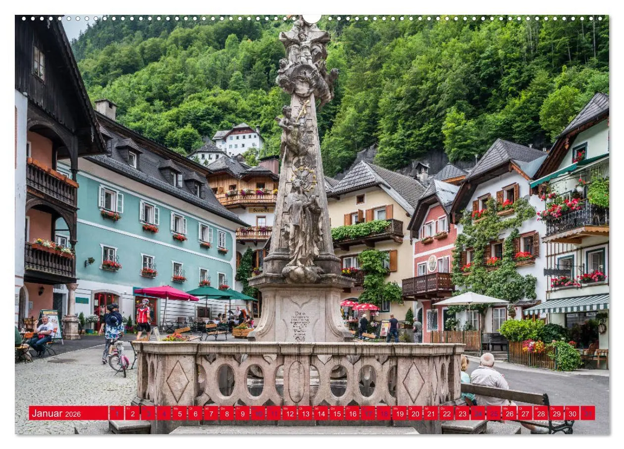 Bild: 9783457753064 | Hallstatt Impressionen (hochwertiger Premium Wandkalender 2026 DIN...