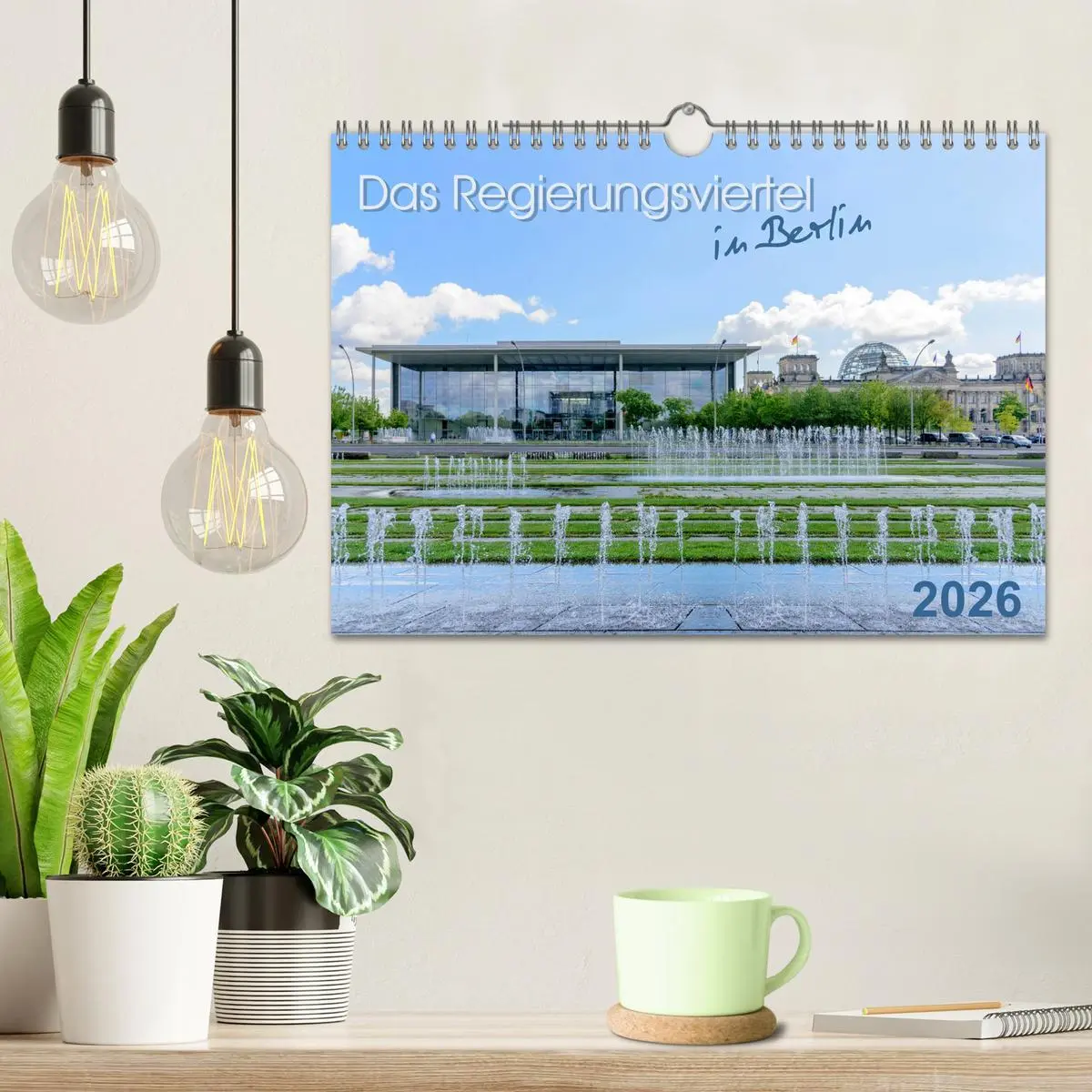 Bild: 9783457823064 | Das Regierungsviertel in Berlin (Wandkalender 2026 DIN A4 quer),...