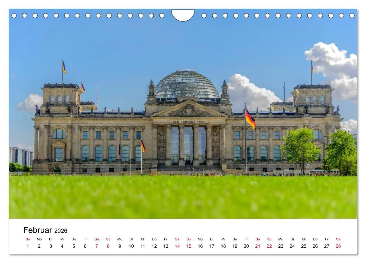 Bild: 9783457823064 | Das Regierungsviertel in Berlin (Wandkalender 2026 DIN A4 quer),...