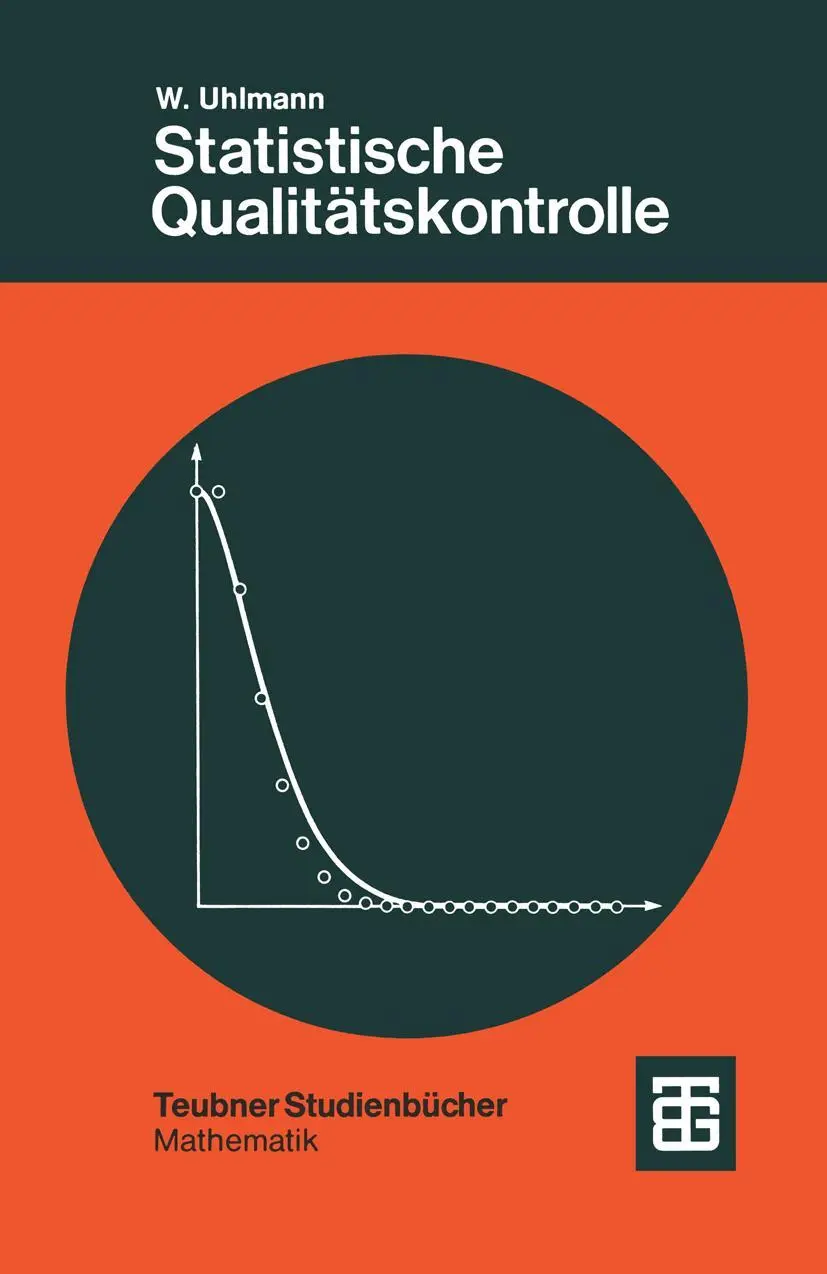 Cover: 9783519123064 | Statistische Qualitätskontrolle | Eine Einführung | Werner Uhlmann