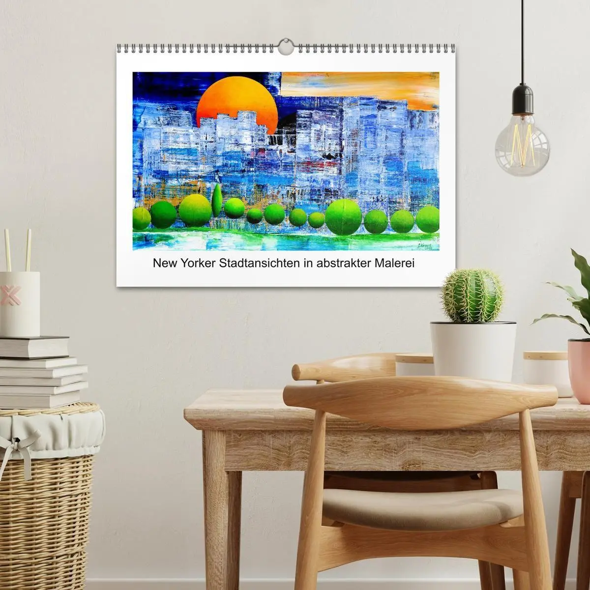 Bild: 9783569863064 | New Yorker Stadtansichten in abstrakter Malerei (Wandkalender 2027...