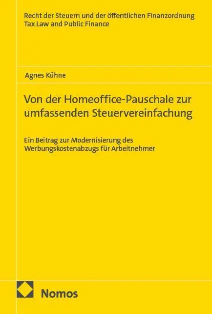 Von der Homeoffice-Pauschale zur umfassenden Steuervereinfachung