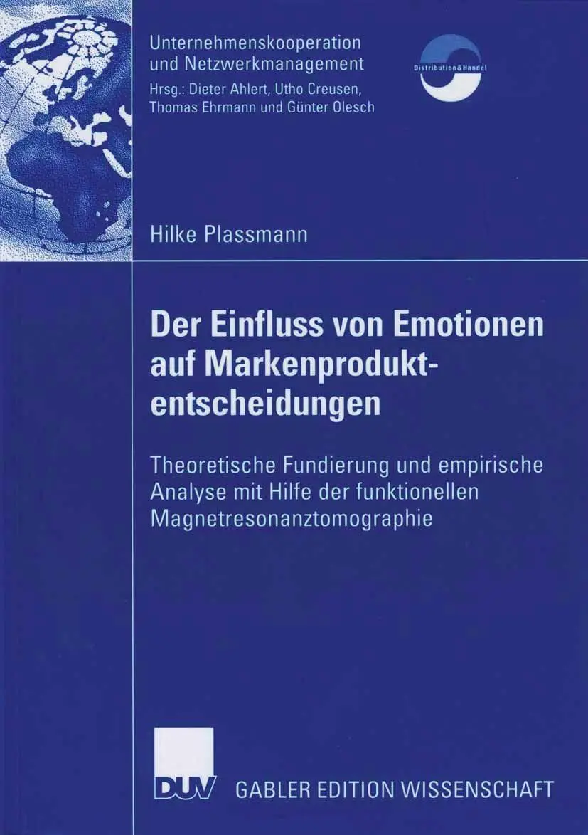 Cover: 9783835003064 | Der Einfluss von Emotionen auf Markenproduktentscheidungen | Plassmann