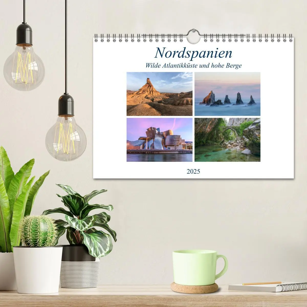 Bild: 9783435273164 | Nordspanien, wilde Atlantikküste und hohe Berge (Wandkalender 2025...