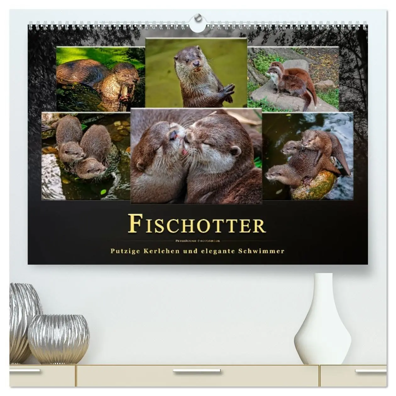 Cover: 9783457743164 | Fischotter - putzige Kerlchen und elegante Schwimmer (hochwertiger...