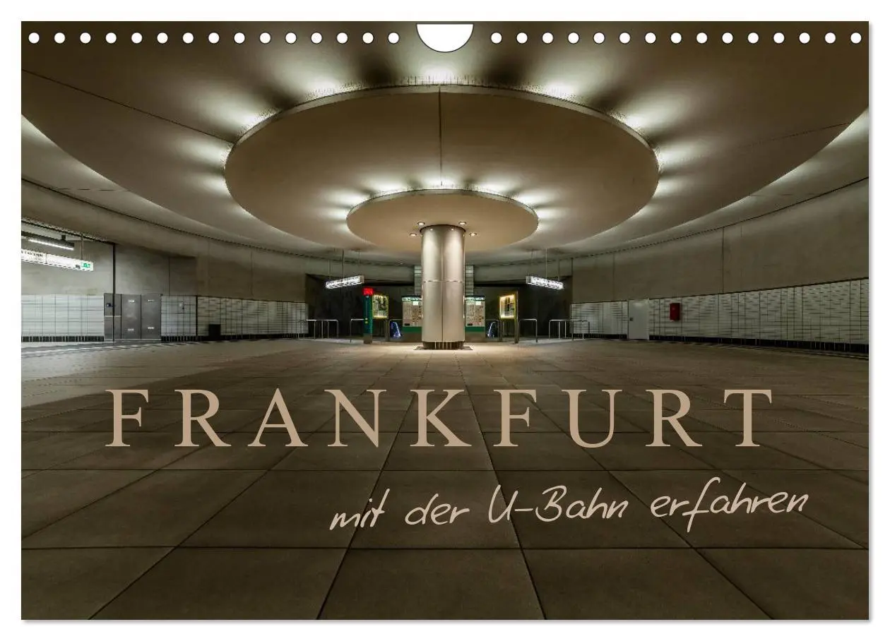 Cover: 9783457983164 | Frankfurt - mit der U-Bahn erfahren (Wandkalender 2026 DIN A4...