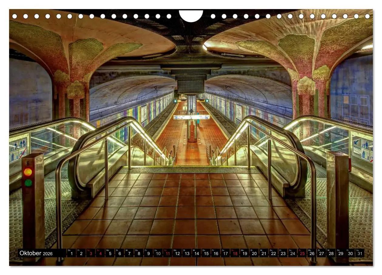 Bild: 9783457983164 | Frankfurt - mit der U-Bahn erfahren (Wandkalender 2026 DIN A4...