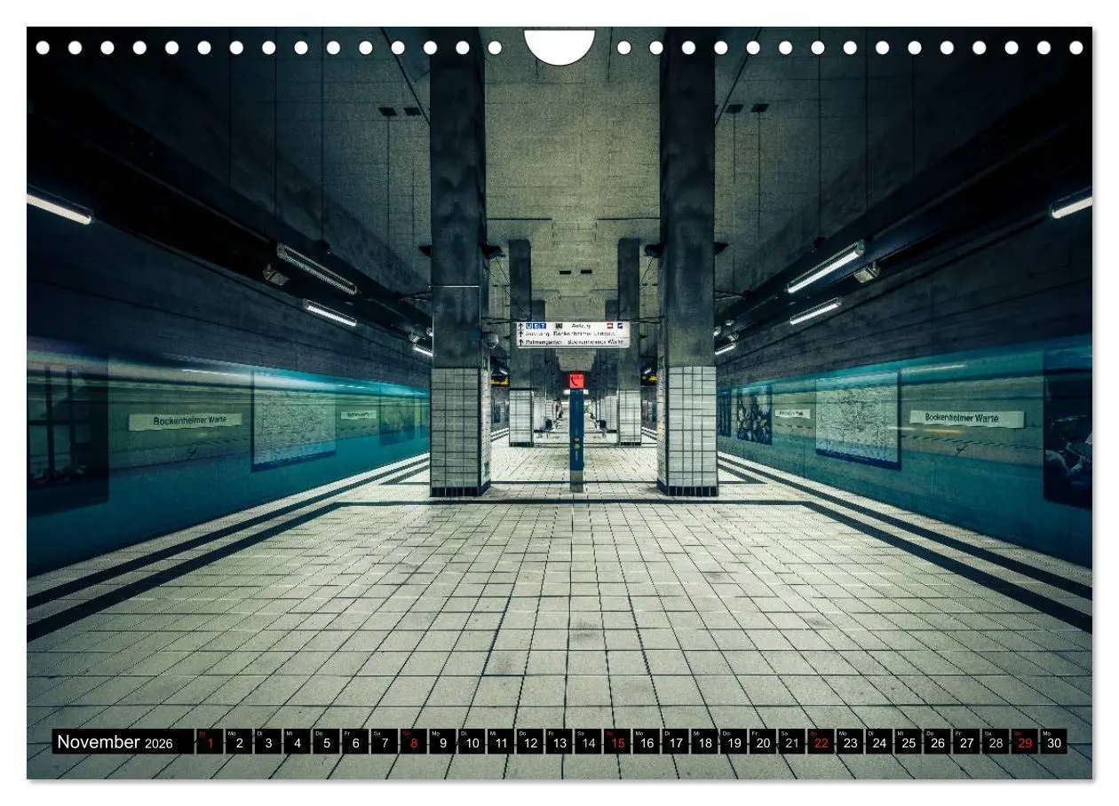 Bild: 9783457983164 | Frankfurt - mit der U-Bahn erfahren (Wandkalender 2026 DIN A4...