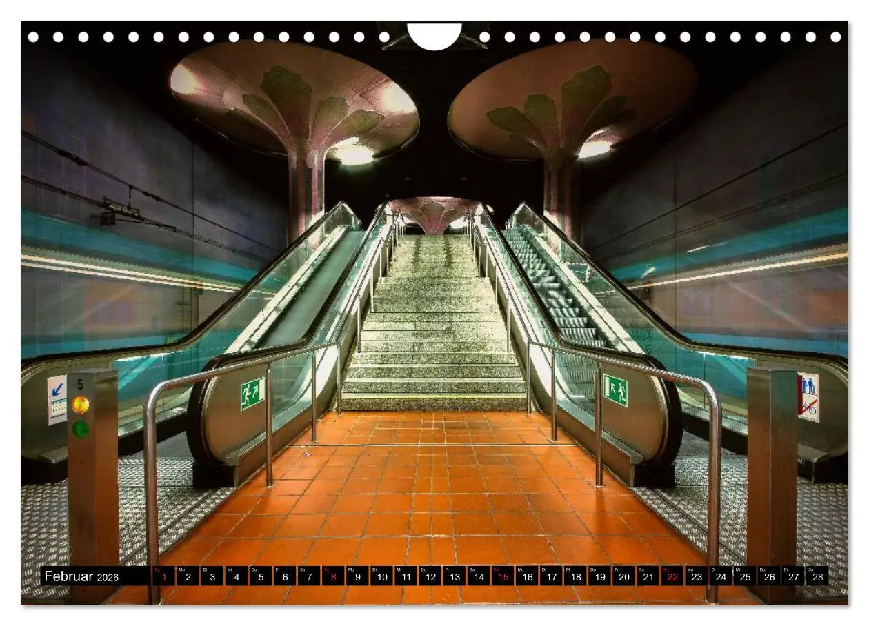 Bild: 9783457983164 | Frankfurt - mit der U-Bahn erfahren (Wandkalender 2026 DIN A4...