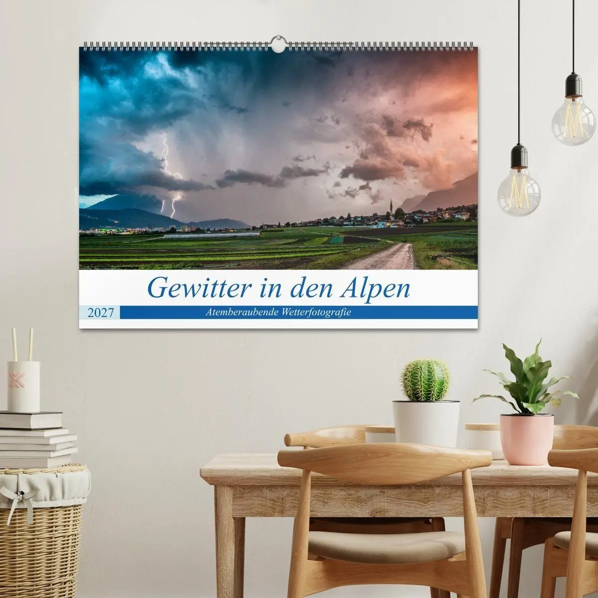 Bild: 9783569543164 | Gewitter in den Alpen (Wandkalender 2027 DIN A2 quer), CALVENDO...