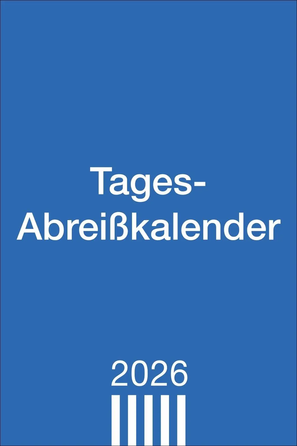 Cover: 9783756413164 | Tagesabreißkalender groß 2026 | Kalender | Bürokalender Heye | 782 S.