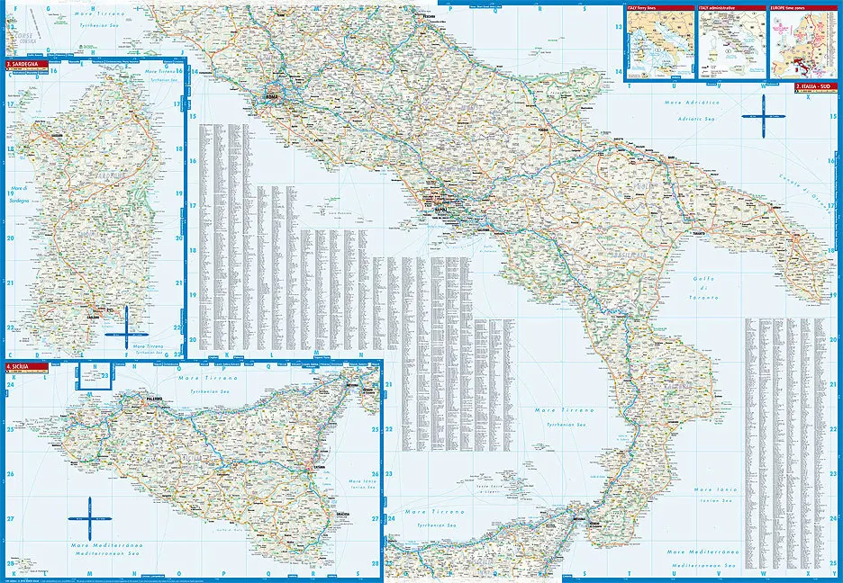 Bild: 9783866093164 | Borch Map Italien / Italy | (Land-)Karte | Mehrfarbendruck. Gefalzt