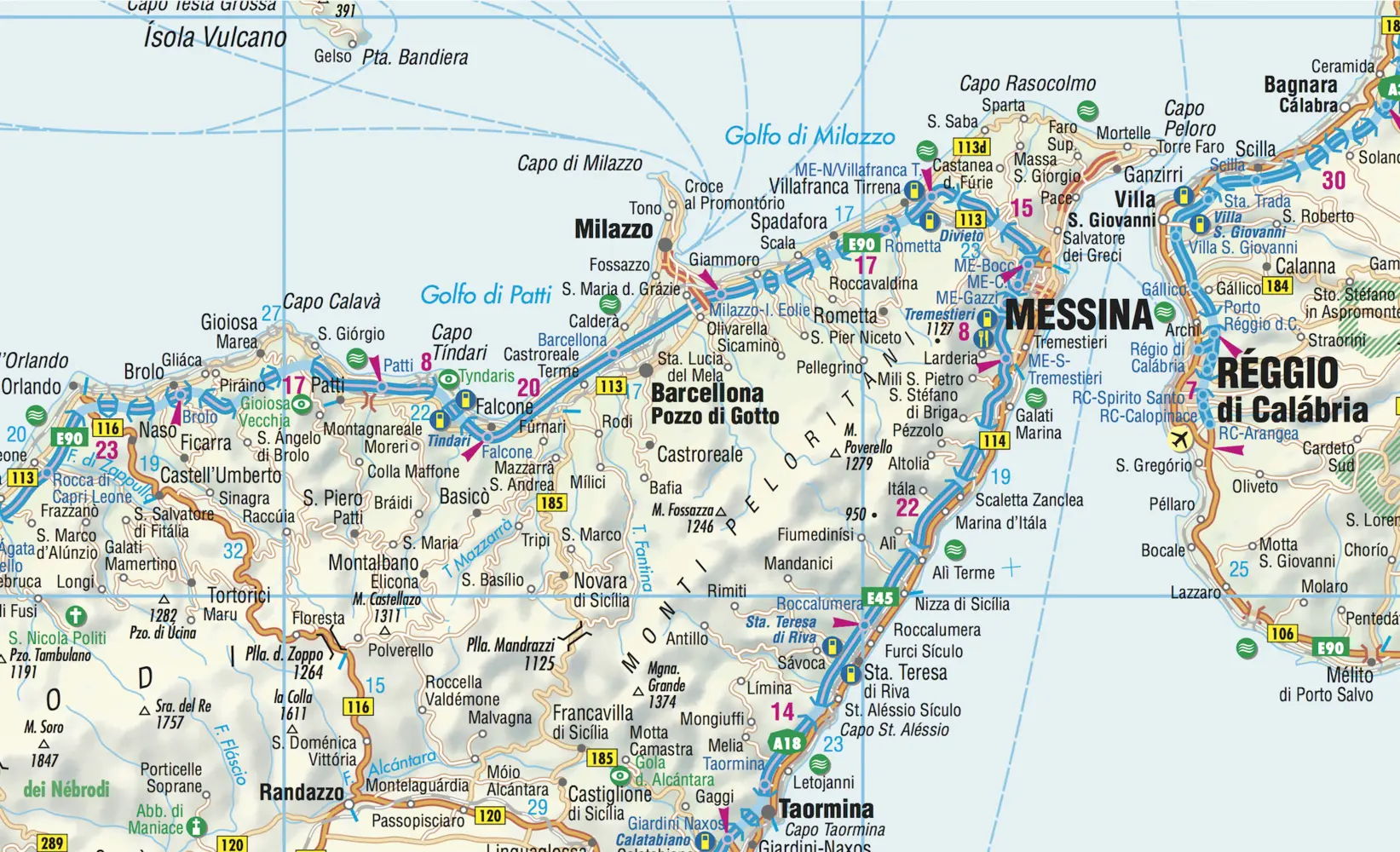 Bild: 9783866093164 | Borch Map Italien / Italy | (Land-)Karte | Mehrfarbendruck. Gefalzt