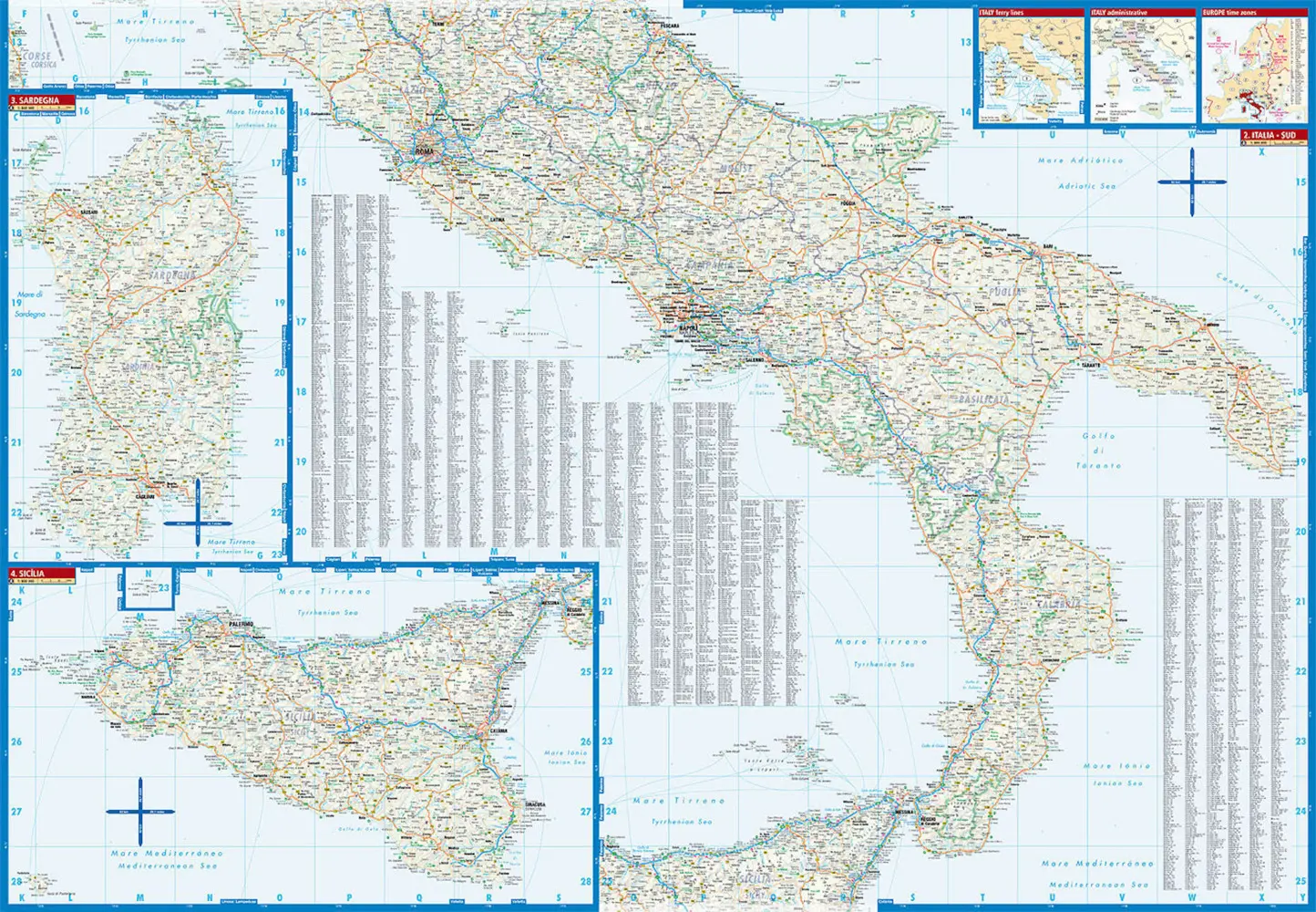 Bild: 9783866093164 | Borch Map Italien / Italy | (Land-)Karte | Mehrfarbendruck. Gefalzt