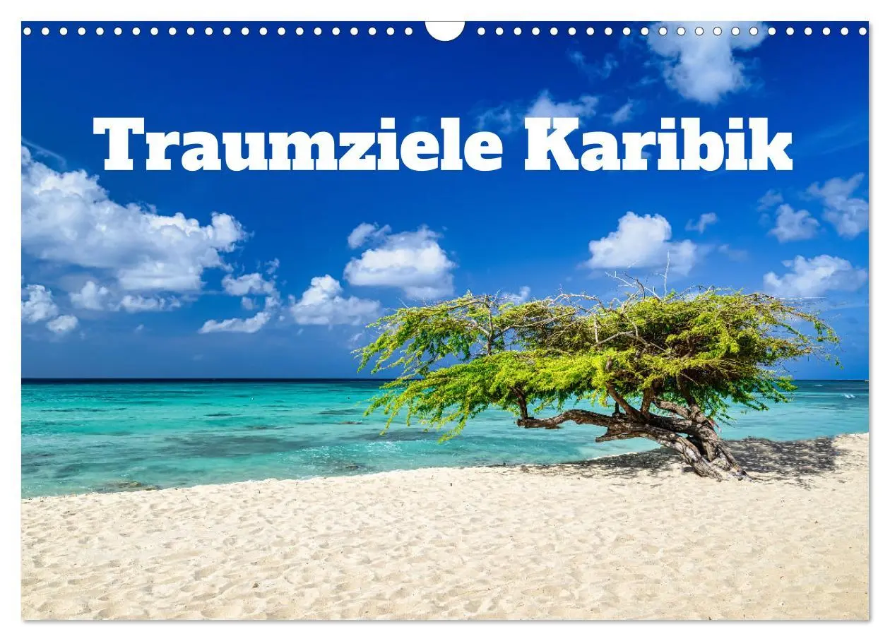 Cover: 9783457353264 | Traumziele Karibik (Wandkalender 2026 DIN A3 quer), CALVENDO...