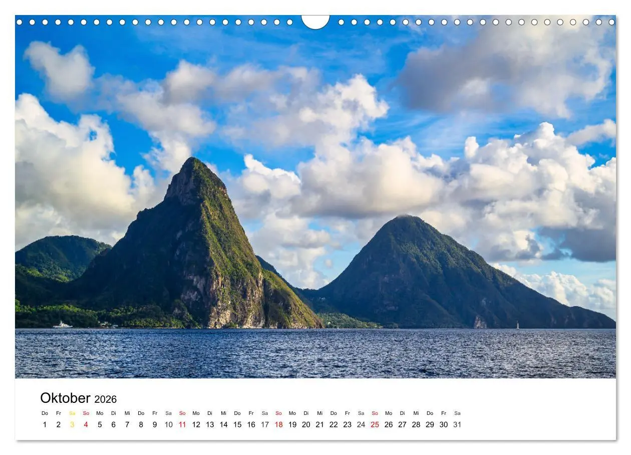 Bild: 9783457353264 | Traumziele Karibik (Wandkalender 2026 DIN A3 quer), CALVENDO...