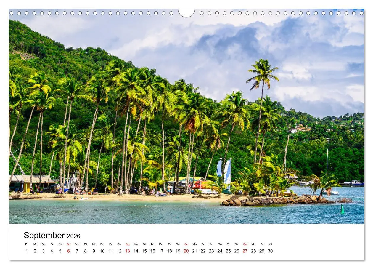 Bild: 9783457353264 | Traumziele Karibik (Wandkalender 2026 DIN A3 quer), CALVENDO...