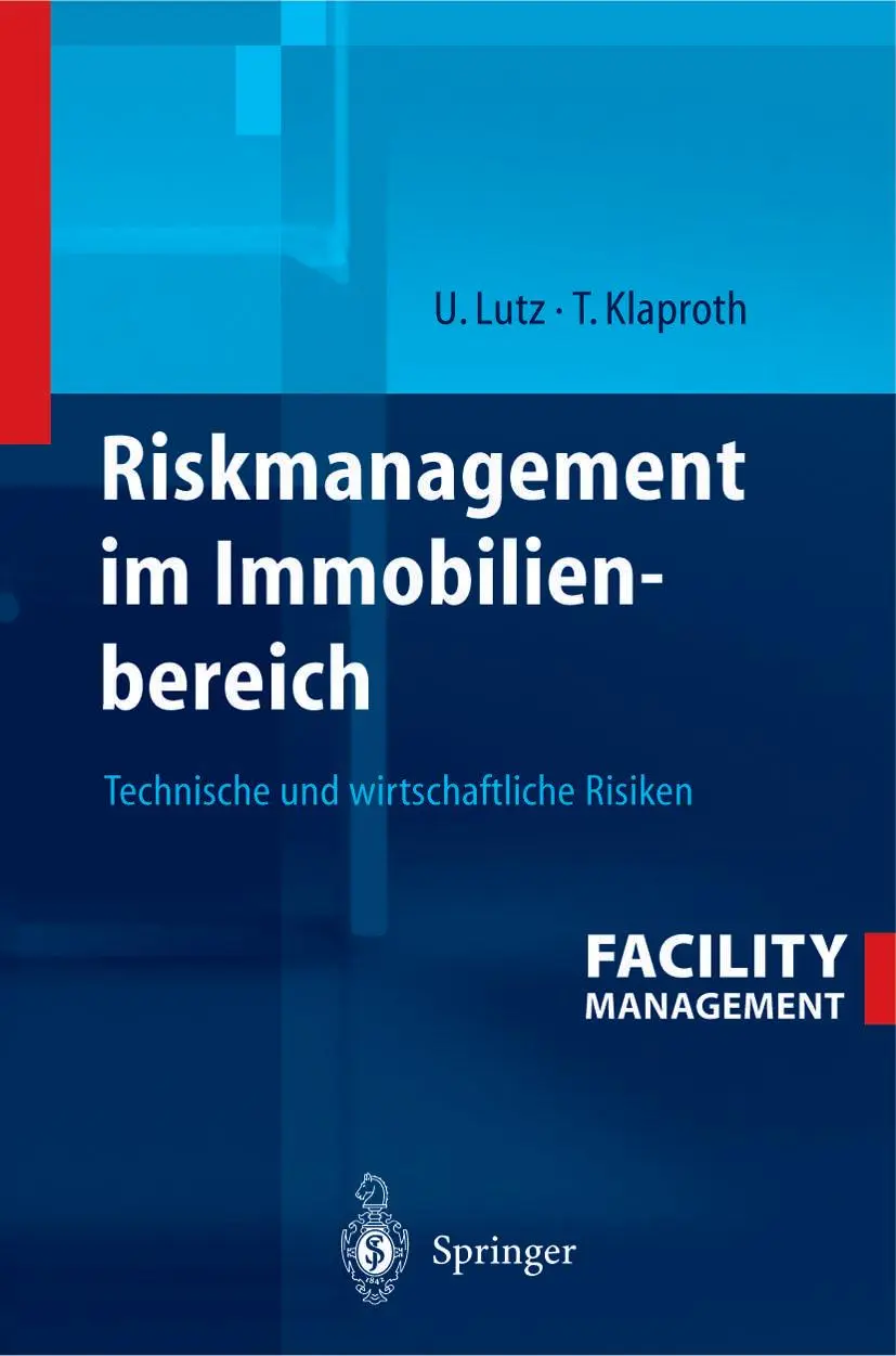 Cover: 9783642623264 | Riskmanagement im Immobilienbereich | Ulrich Lutz (u. a.) | Buch