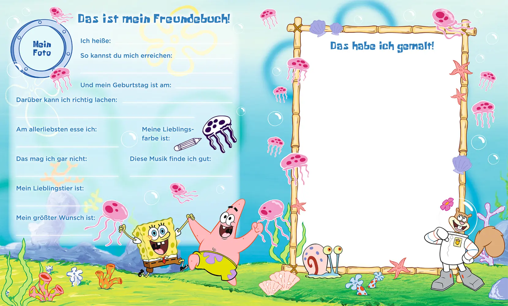 Bild: 9783833243264 | SpongeBob Schwammkopf: Meine Freunde | Panini | Buch | 64 S. | Deutsch