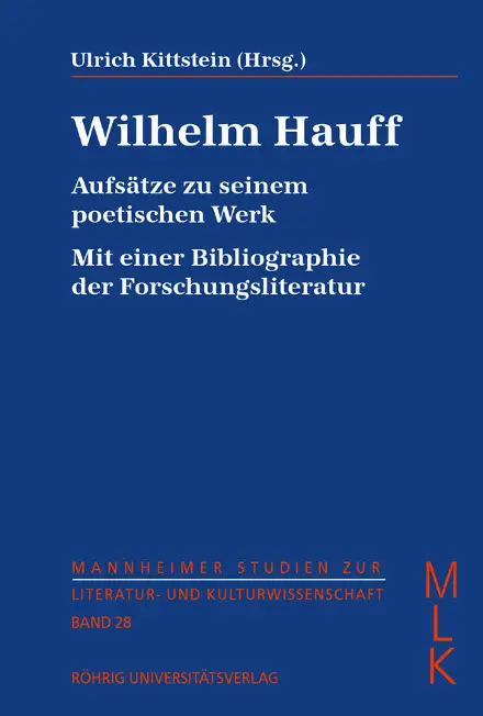 Cover: 9783861103264 | Wilhelm Hauff | Ulrich Kittstein | Taschenbuch | Deutsch | 2002