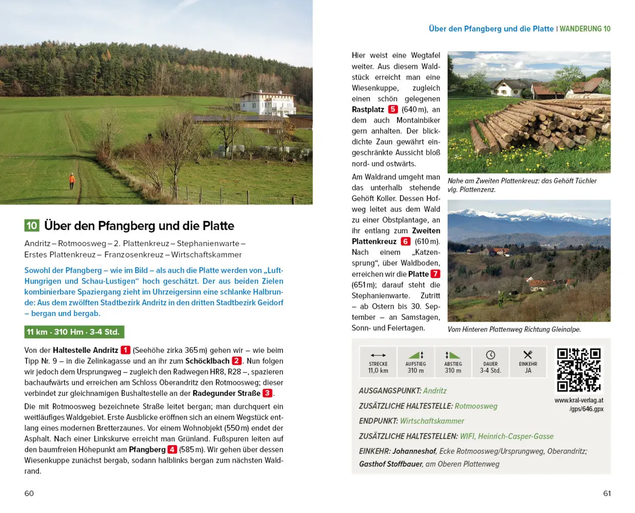 Bild: 9783991033264 | Spaziergänge in Graz und Umgebung | 55 Ausflüge und Wanderungen | Buch