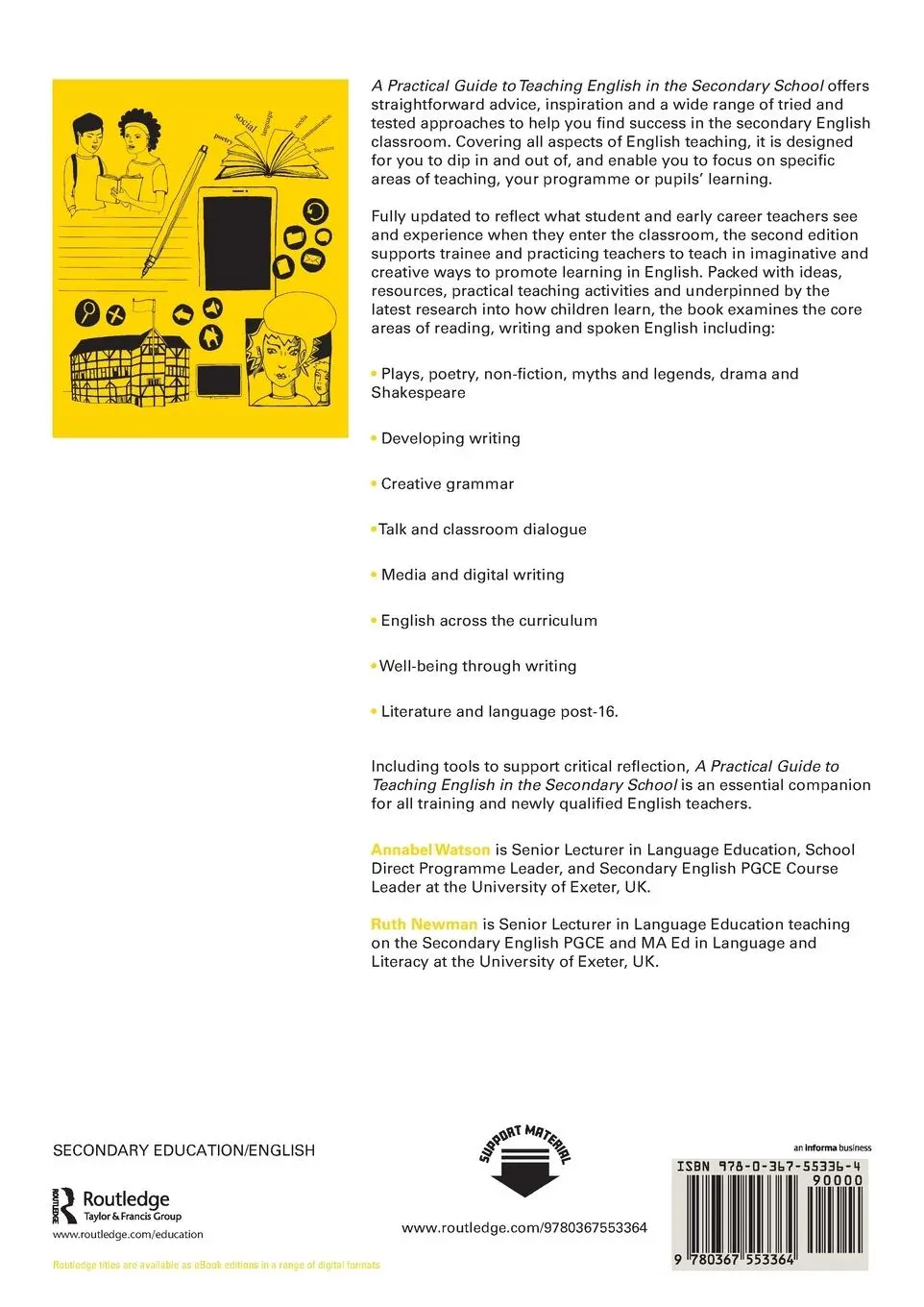 Rückseite: 9780367553364 | A Practical Guide to Teaching English in the Secondary School | Buch