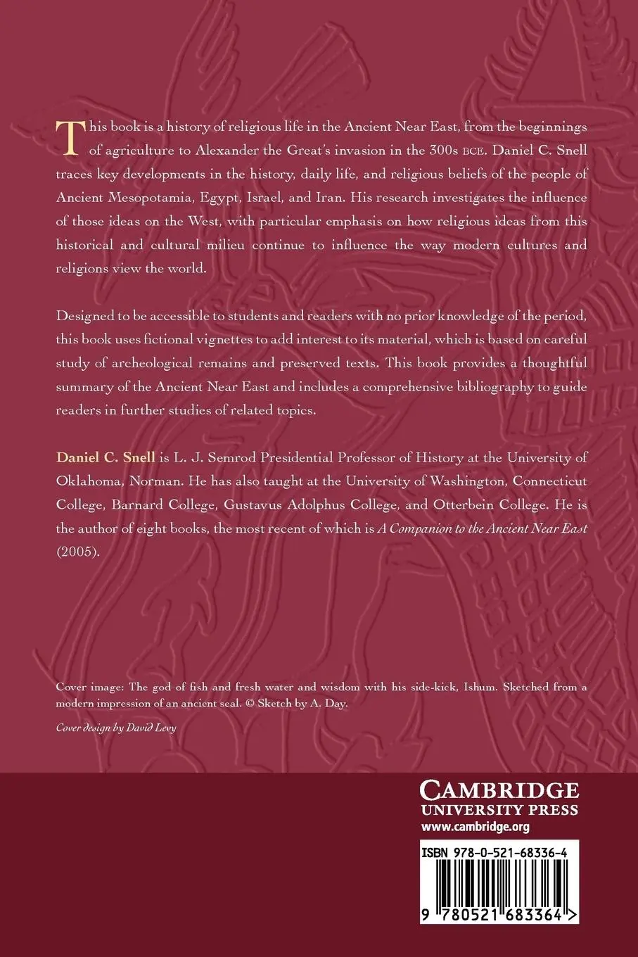 Rückseite: 9780521683364 | Religions of the Ancient Near East | Daniel C. Snell | Taschenbuch