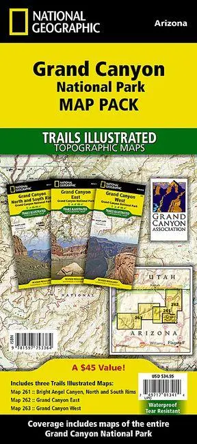 Cover: 9781597753364 | Grand Canyon National Park [Map Pack Bundle] | Maps | (Land-)Karte