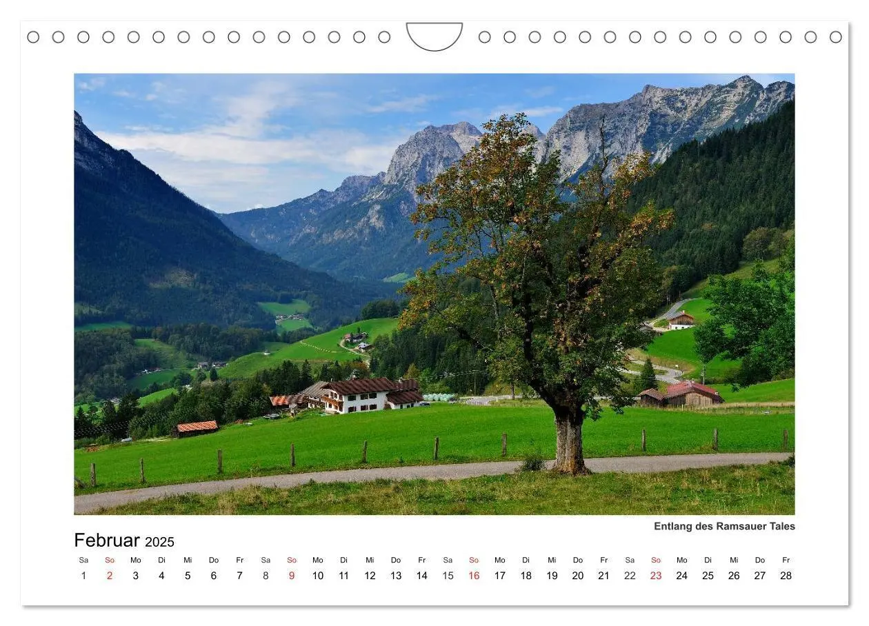 Bild: 9783435493364 | Willkommen im Bergsteigerdorf Ramsau (Wandkalender 2025 DIN A4...
