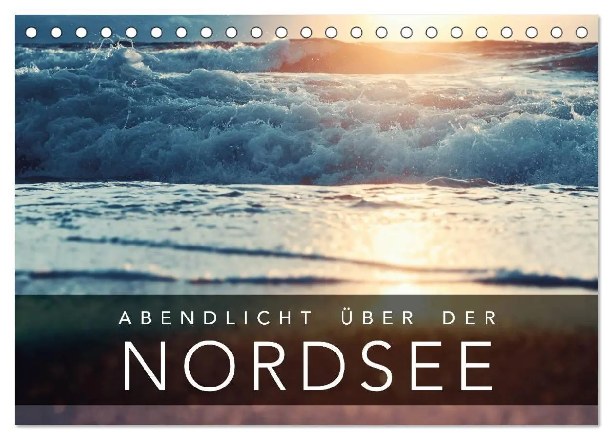 Cover: 9783457963364 | Abendlicht über der Nordsee (Tischkalender 2026 DIN A5 quer),...