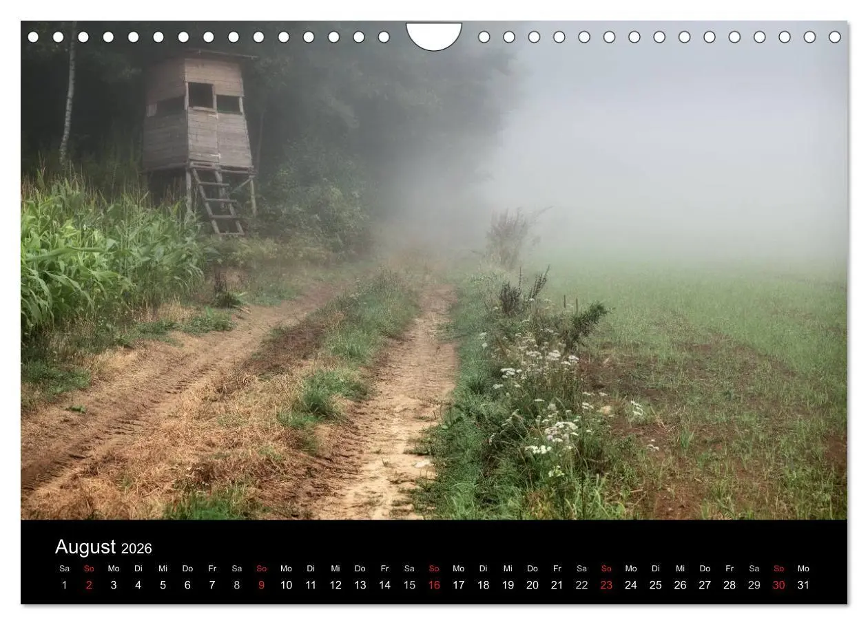 Bild: 9783516123364 | Kanzelkalender 2026 (Wandkalender 2026 DIN A4 quer), CALVENDO...