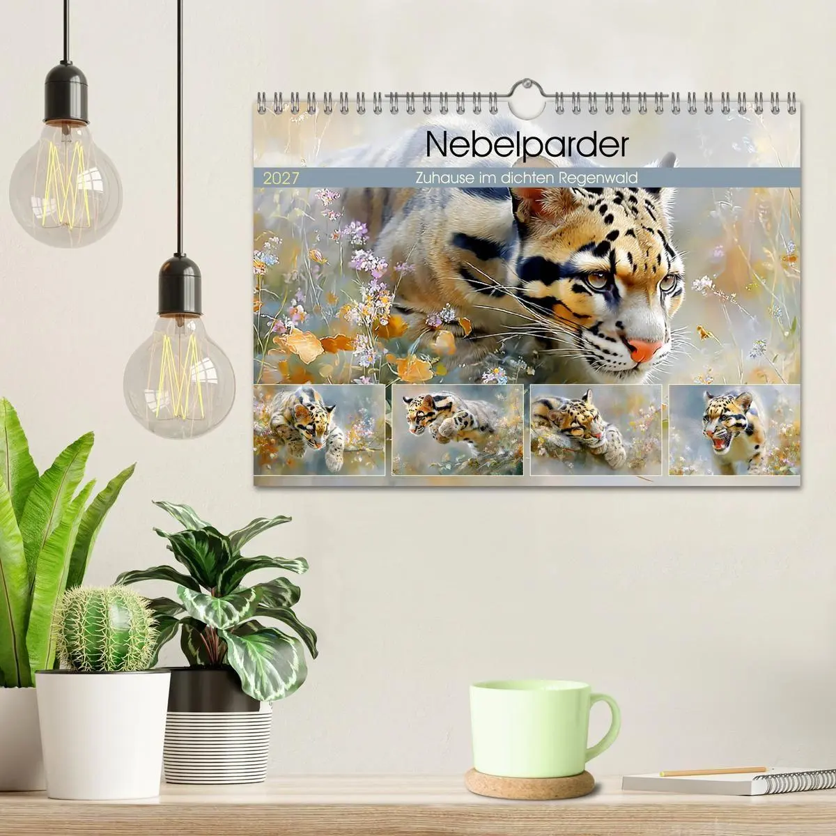 Bild: 9783516813364 | Nebelparder. Zuhause im dichten Regenwald (Wandkalender 2027 DIN A4...
