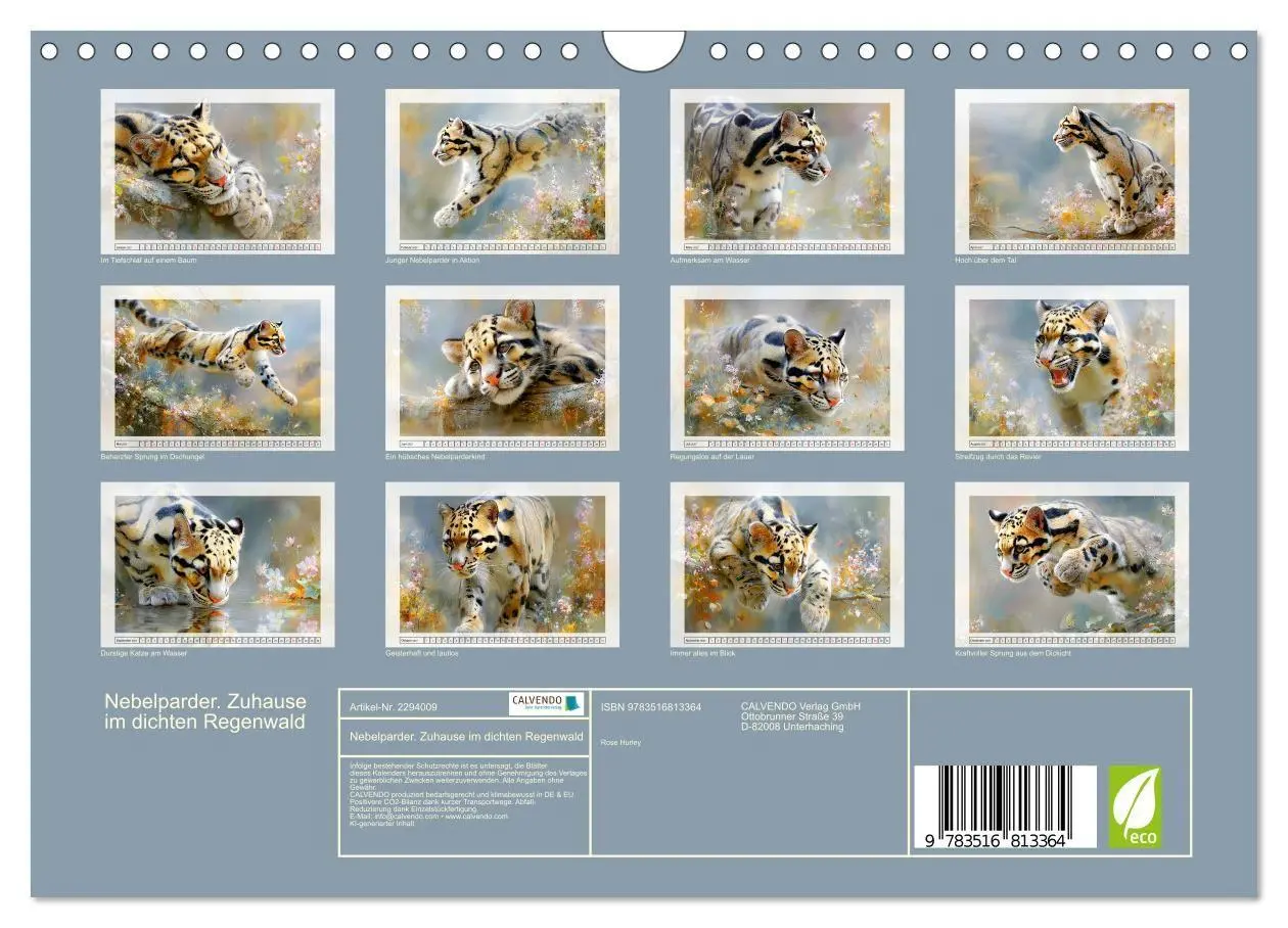 Bild: 9783516813364 | Nebelparder. Zuhause im dichten Regenwald (Wandkalender 2027 DIN A4...