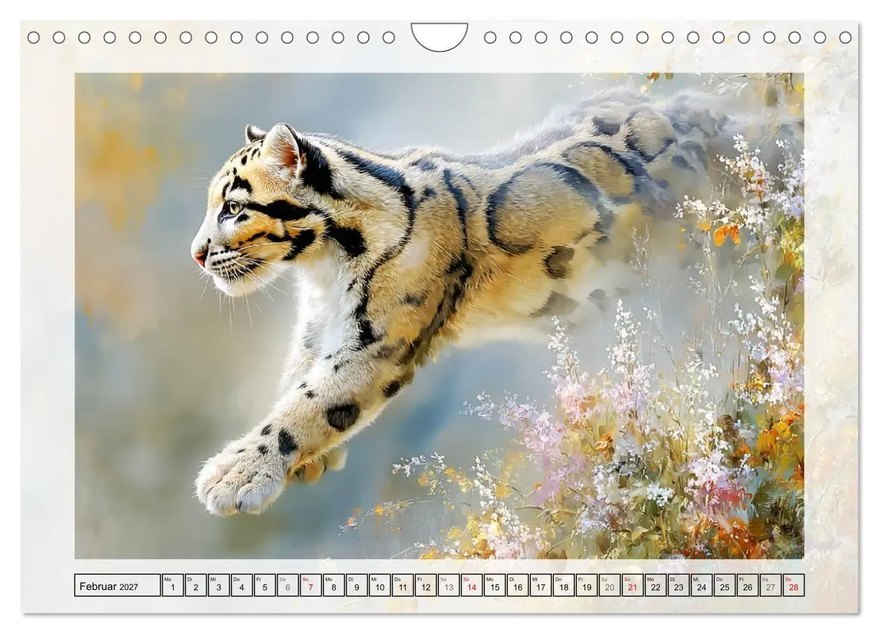 Bild: 9783516813364 | Nebelparder. Zuhause im dichten Regenwald (Wandkalender 2027 DIN A4...