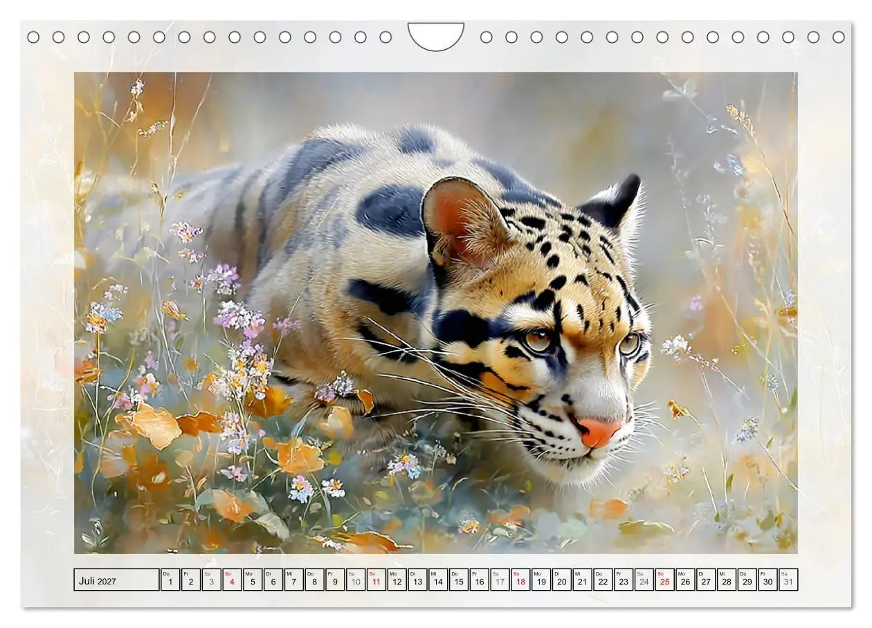 Bild: 9783516813364 | Nebelparder. Zuhause im dichten Regenwald (Wandkalender 2027 DIN A4...