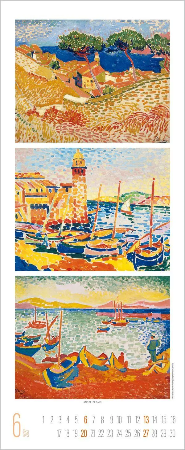 Bild: 9783819303364 | Art Triplets 2027 | Verlag Korsch | Kalender | 14 S. | Deutsch | 2027