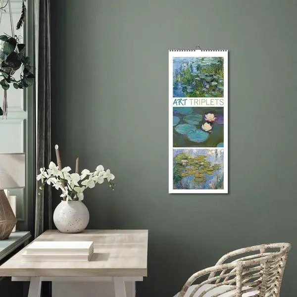 Bild: 9783819303364 | Art Triplets 2027 | Verlag Korsch | Kalender | 14 S. | Deutsch | 2027