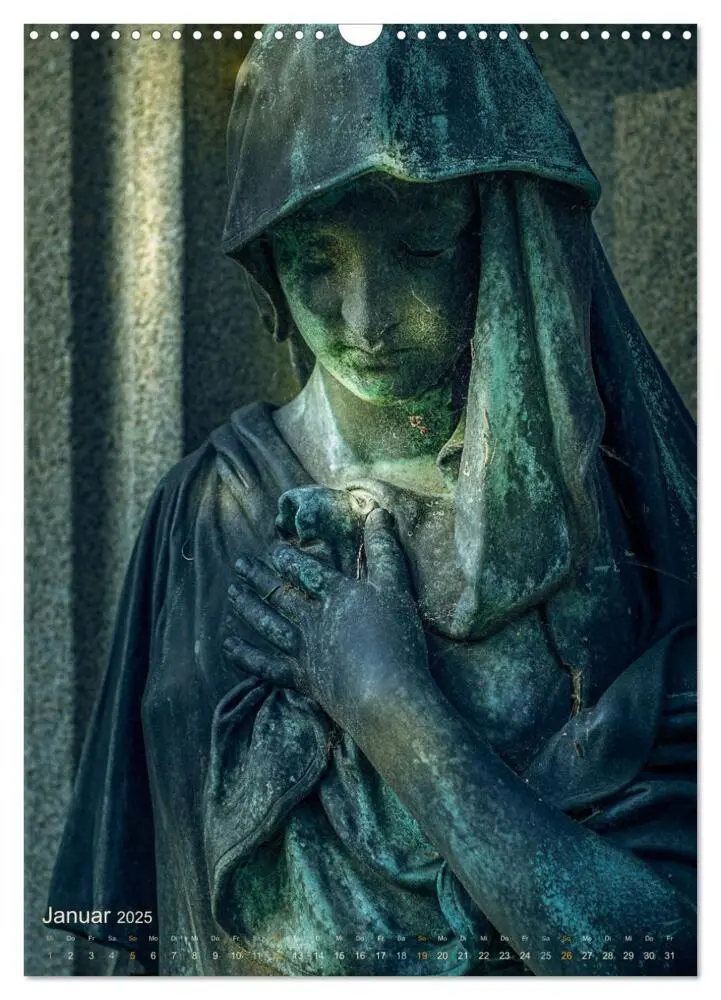 Bild: 9783435933464 | Die stillen Momente im Ohlsdorfer Friedhof (Wandkalender 2025 DIN...